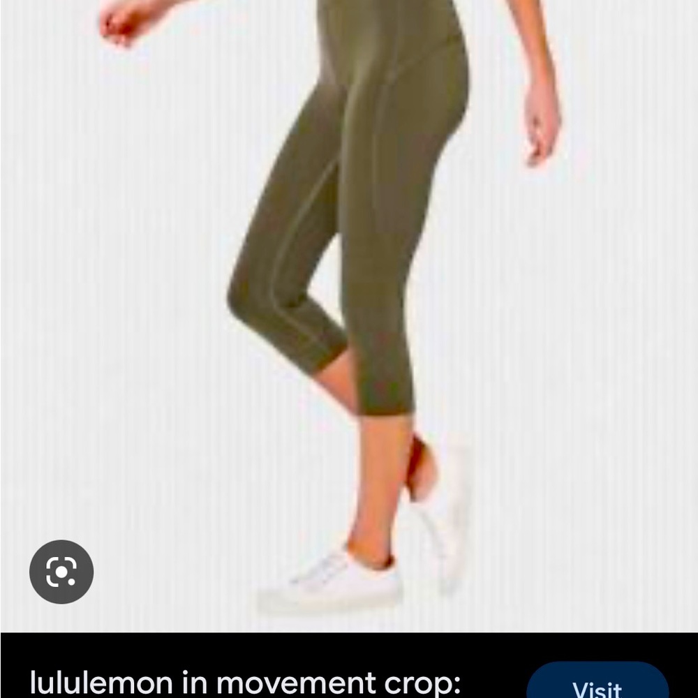 Size 6 Lululemon In Movement Crop